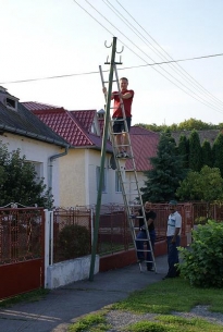 Demontáž linky miestneho rozhlasu