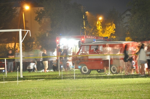Nočná požiarna súťaž Žbince 2011