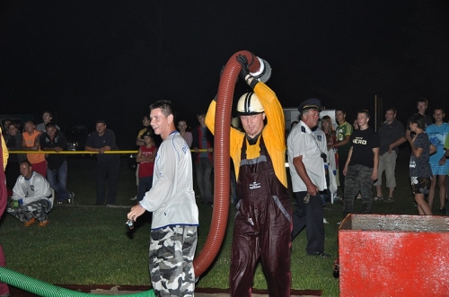 Nočná požiarna súťaž Žbince 2011