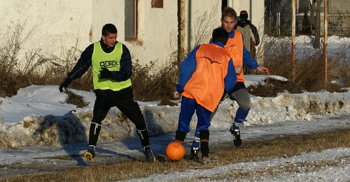 Priateľský futbalový zápas Žbince - Petrovce n/L