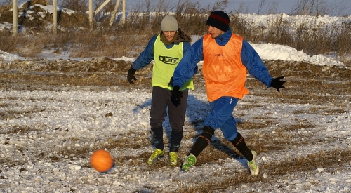 Priateľský futbalový zápas Žbince - Petrovce n/L