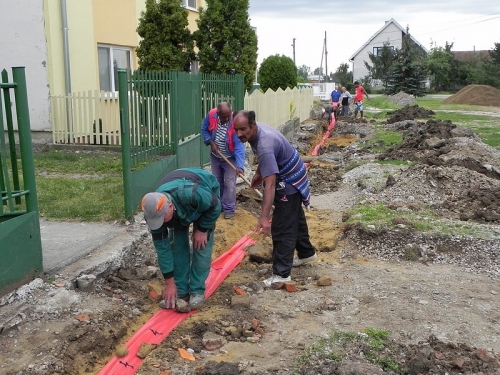 Revitalizácia centrálnej zóny obce Žbince