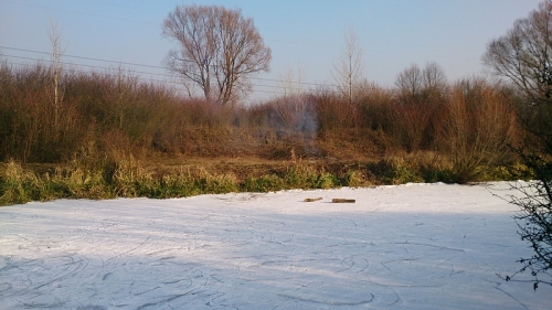 Čistenie rybníka 2013