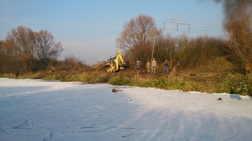 Čistenie rybníka 2013