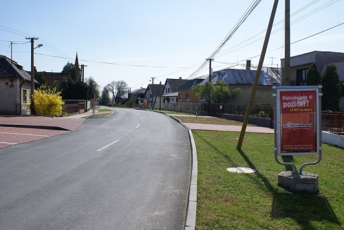Revitalizácia centrálnej zóny obce Žbince