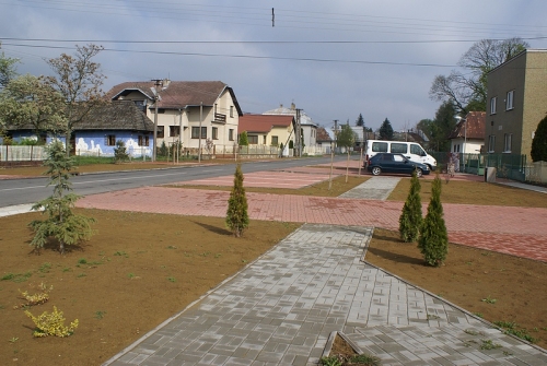 Revitalizácia centrálnej zóny obce Žbince