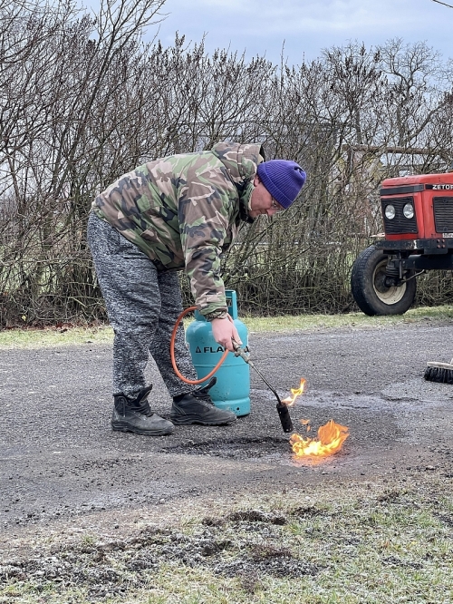 Vysprávka miestnej komunikácie