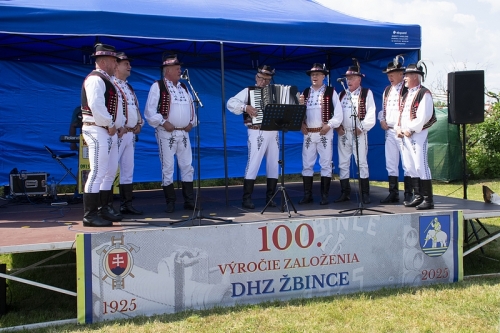 Oslavy 100. výročia založenia DHZ Žbince