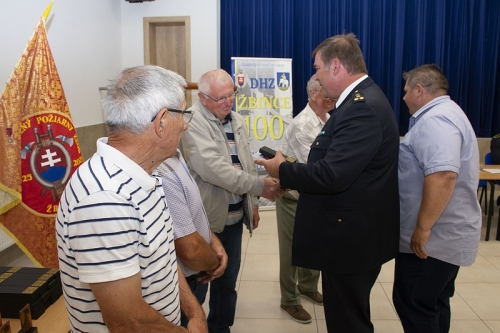 Oslavy 100. výročia založenia DHZ Žbince