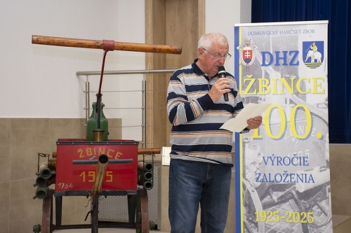 Oslavy 100. výročia založenia DHZ Žbince