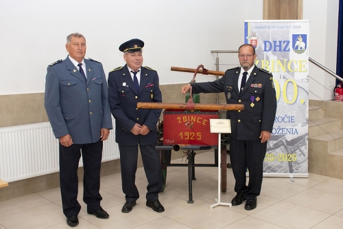 Oslavy 100. výročia založenia DHZ Žbince