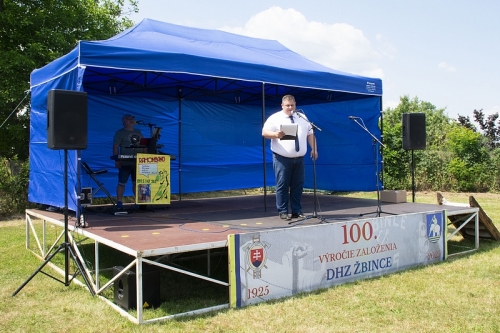 Oslavy 100. výročia založenia DHZ Žbince