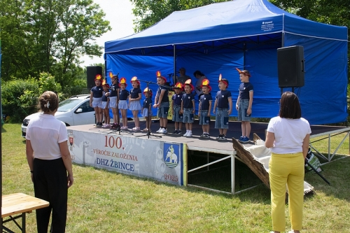 Oslavy 100. výročia založenia DHZ Žbince