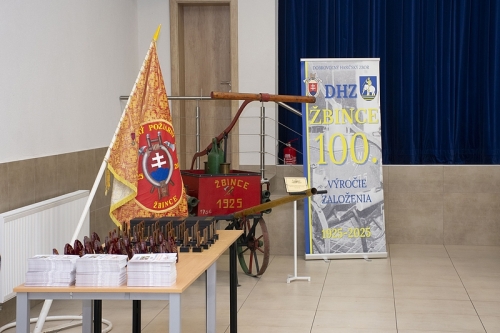 Oslavy 100. výročia založenia DHZ Žbince